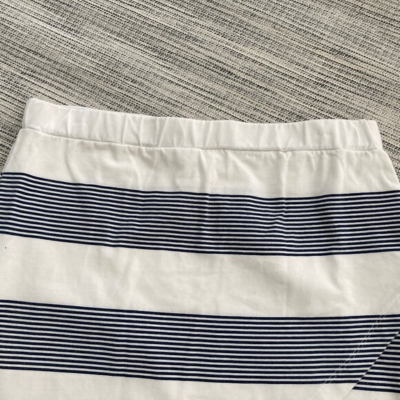 Roxy Ocean Stripe High Low Tulip Midi Skirt Medium - Picture 6 of 9